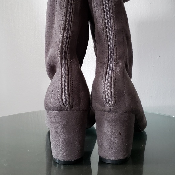 Suede Booties. - Picture 3 of 8